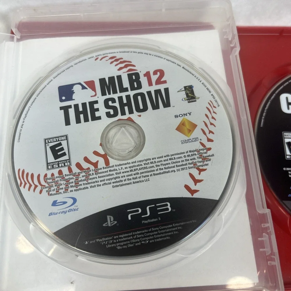 PS3 Games Lot (4). Destiny, COD III,‎ MLB12 The Show, Uncharted 2 Among Thieves.